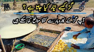 Jaggery Making process | Jaggery making as Business | خالص گُڑ کیسے تیار ہوتا ہے ؟