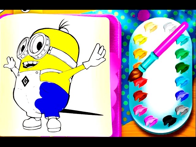 Pintar un Minion - Juego de pintar para niños - Juegos online 