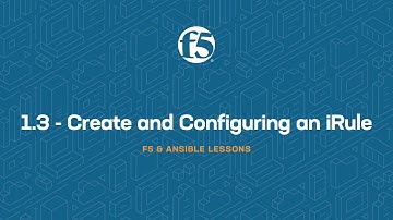 F5/Ansible Tips and Tricks: Using Ansible Automation to Push a New iRule