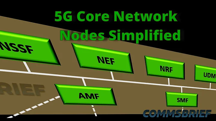 Do you know all the 5G core network nodes?