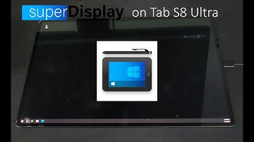 SuperDisplay on Galaxy Tab S8 Ultra