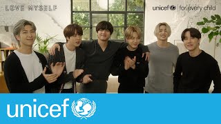 BTS share a special announcement | UNICEF