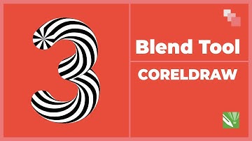 3D Text | Blend Tool | CORELDRAW