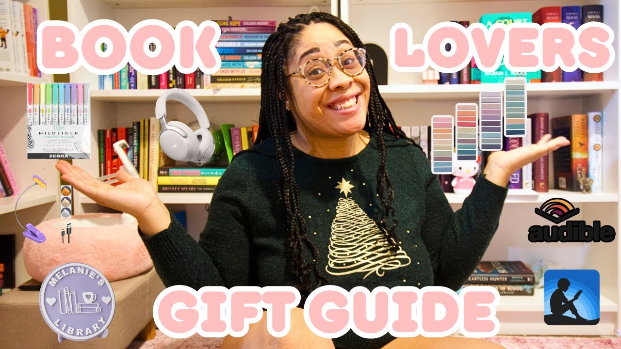 The Ultimate Book Lovers Gift Guide+ Giveaway - YouTube