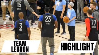 Team LeBron Practice Highlights with Luka, Jokic, Ben Simmons, LeBron |  NBA ALL-STAR 2020 PRACTICE