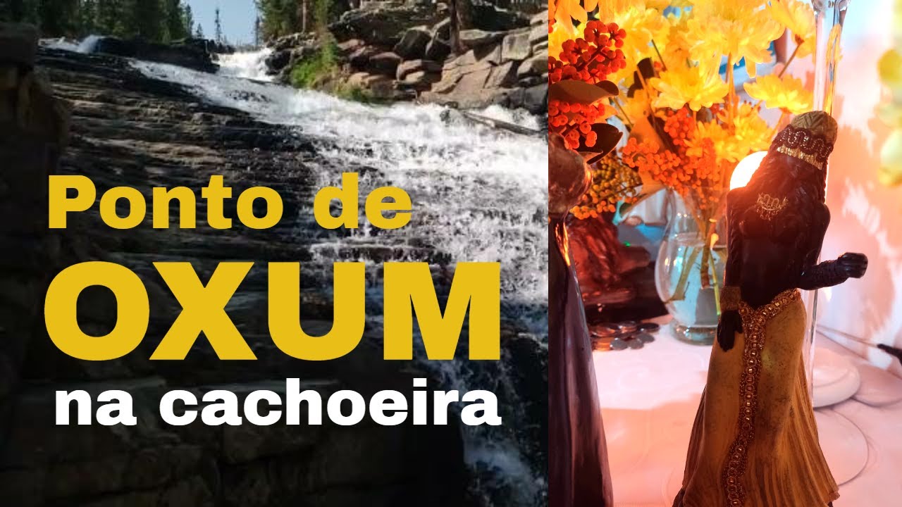 Umbanda - Ponto de Oxum | Eu vi mamãe Oxum na Cachoeira (letra na ...