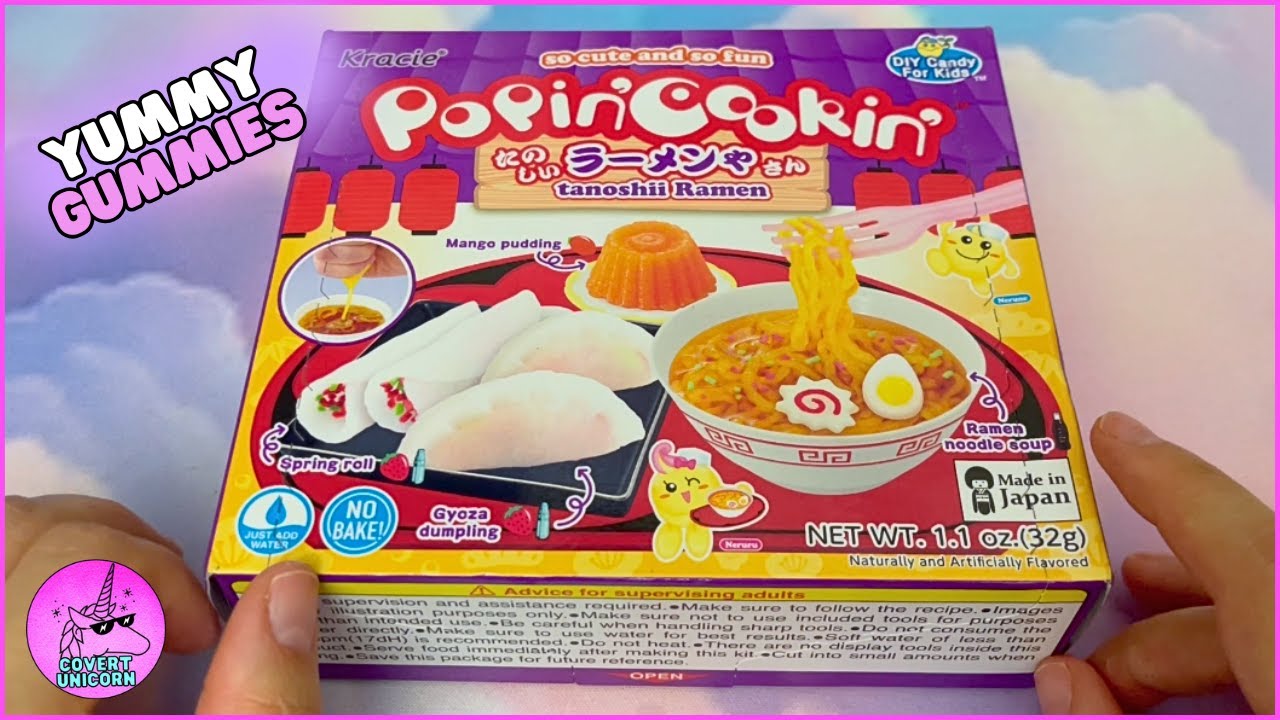 ASMR Trying Popin Cookin for the First Time Ramen Edition | Covert Unicorn