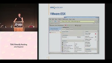 DEF CON 16 Hacking Conference Presentation By John Fitzpatrick Virtually Hacking - Video and Slides