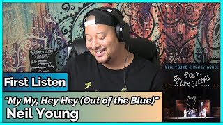 Video thumbnail of "Neil Young- My My, Hey Hey (Out of the Blue) (REACTION//DISCUSSION)"