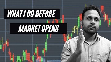 How to prepare chart before Market opens | Mark Support & Resistance | day Trading Tips
