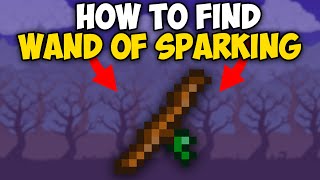 How to Find WAND OF SPARKING in Terraria 1.4.4.9 | Wand of Sparking seed 1.4.4.9