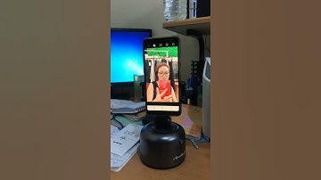 Robot tự sướng 360o. Nhận diện khuôn mặt, mặt mình quay đi đâu Camera sẽ quay theo hướng đấy