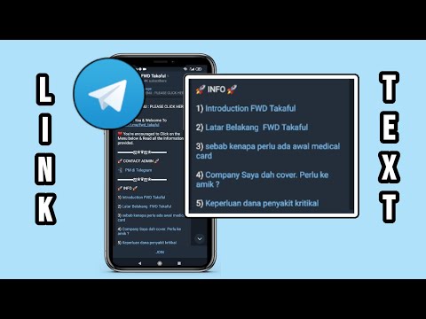 Video: Cara Mencari Saluran Di Telegram Menggunakan Pautan