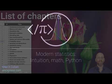 New book: Modern statistics: Intuition, Math, Python - YouTube