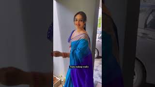 Malavika Menon Saree draping  #malavikamenon #mallu #actress