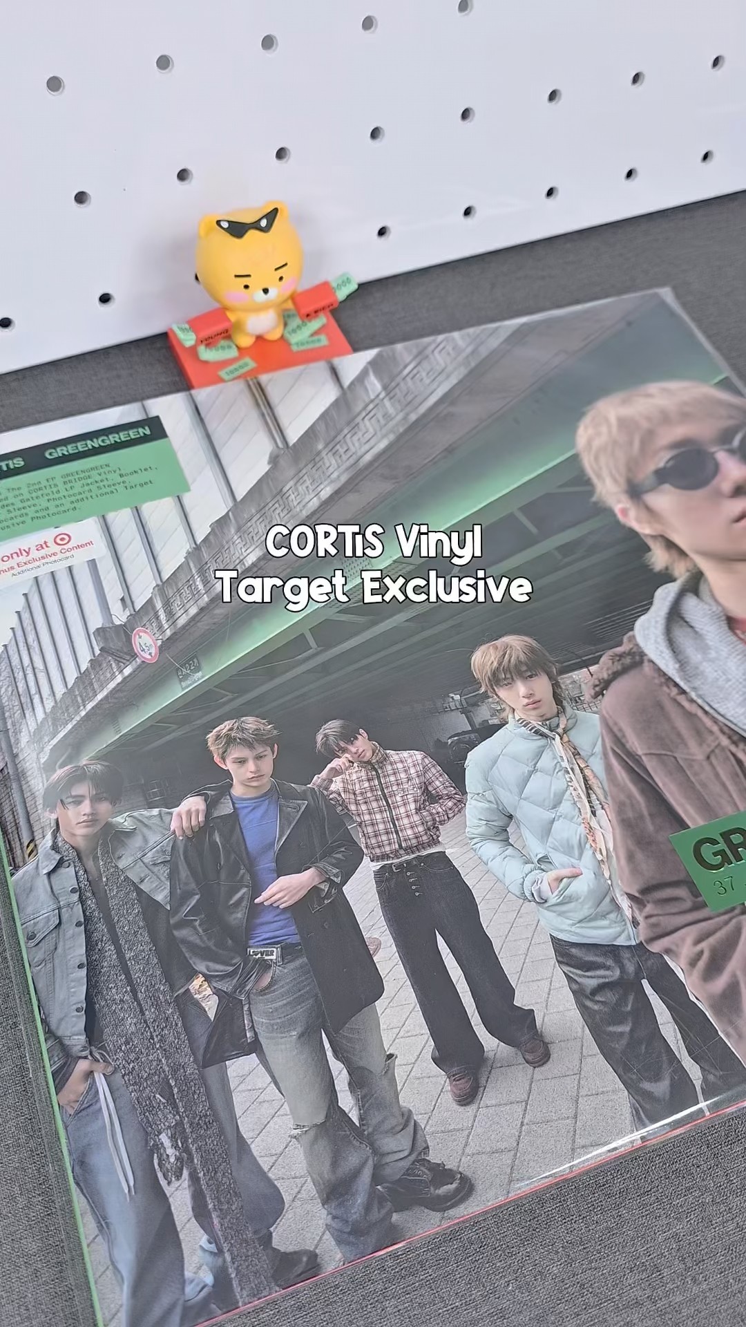 CORTIS GREENGREEN Target Exclusive Vinyl Version Album Unboxing