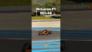 McLaren MCL60 F1 Engine Sound Debuts 🔊🏎️