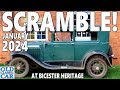 The bicester scramble january 2024 car show
