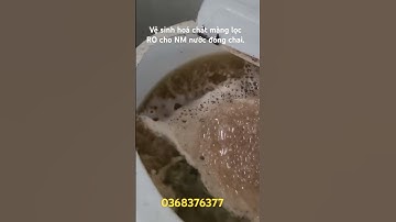 Vệ sinh màng lọc RO công nghiệp