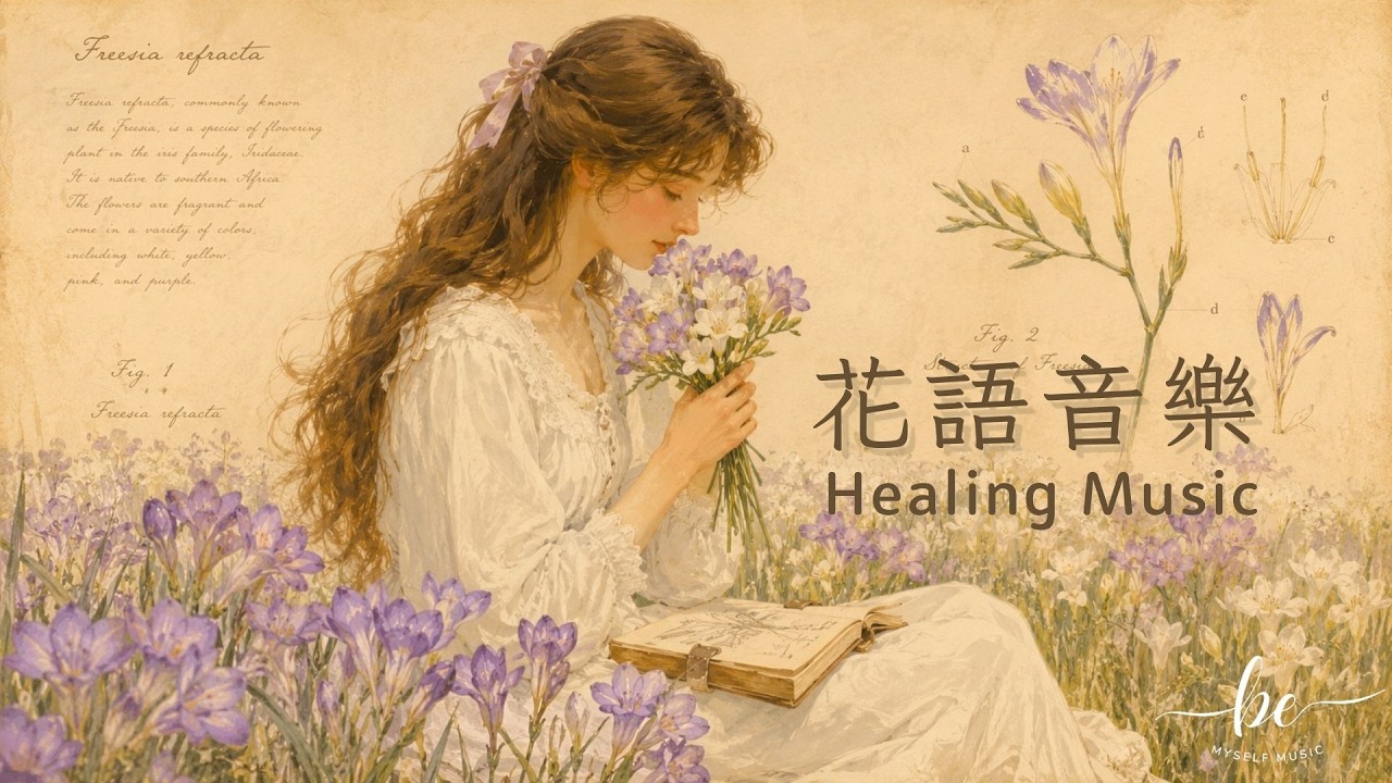 純粹與幸福，輕盈舒緩的鋼琴與長笛旋律 | 工作、學習、安靜獨處、早晨時光、BGM（1 小時）