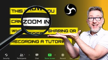 OBS ZOOM IN EFFECT - Screen share like a pro