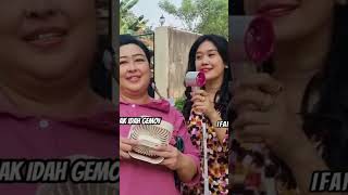 Mak Idah Gemoy dan Ifah Imut kalau ketemu di lokasi syuting selalu ada aja.