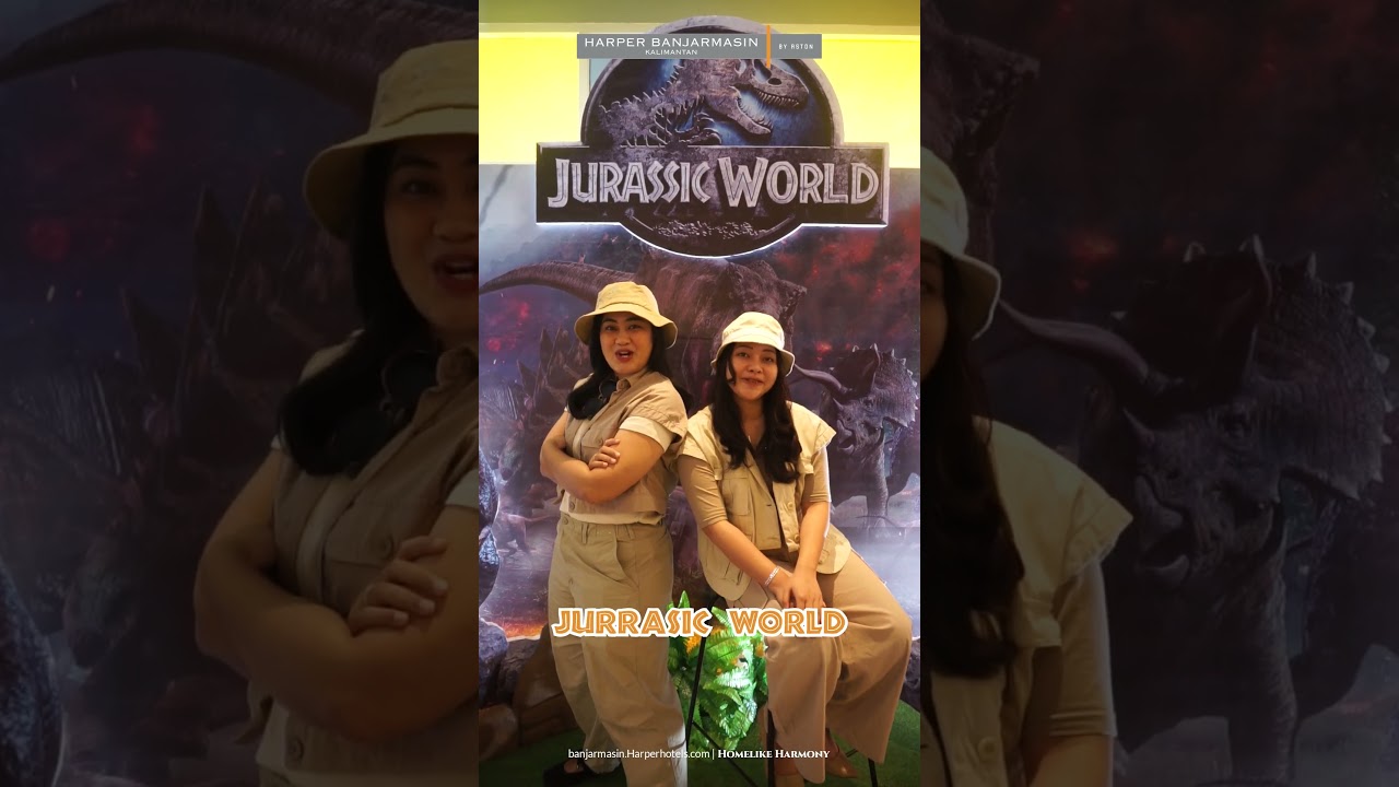 Jurrasic World at Harper Banjarmasin