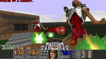 Doom Zero: Map 18 - "Atom Transporter" UV-Fast in 5:37