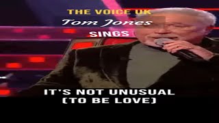 Tom Jones Sings "It's not unusual (to be love)" | The Voice UK