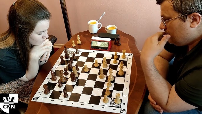 WFM Zendaya (2010) vs M. Matyunin (2079). Chess Fight Night. CFN