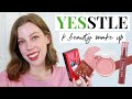 Trying k beauty makeup from yesstyle  etude house clio