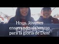 Ensayo de alabanzas de los jóvenes de Fortín el Patria.