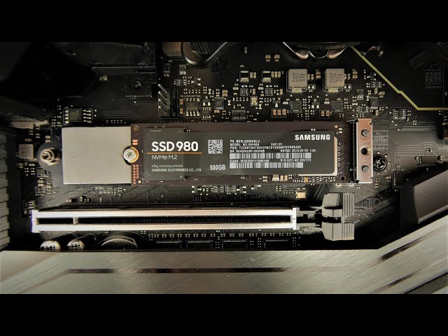 Samsung 980 SSD NVME unboxing and benchmarks