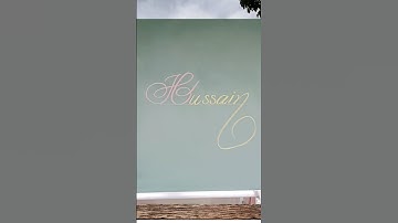 comments your name#drona calligraphy #shorts#signature#style#request#