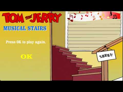Tom & Jerry: Musical Stairs (Flash Game) Gameplay