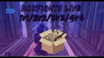 (EU) 1v1/2v2/3v3/4v4 Boxfights & Zone Wars LIVE !play to join