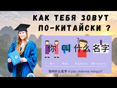 Узнай свое имя на китайском. Как тебя зовут по-китайски. Выбираем себе китайское имя.