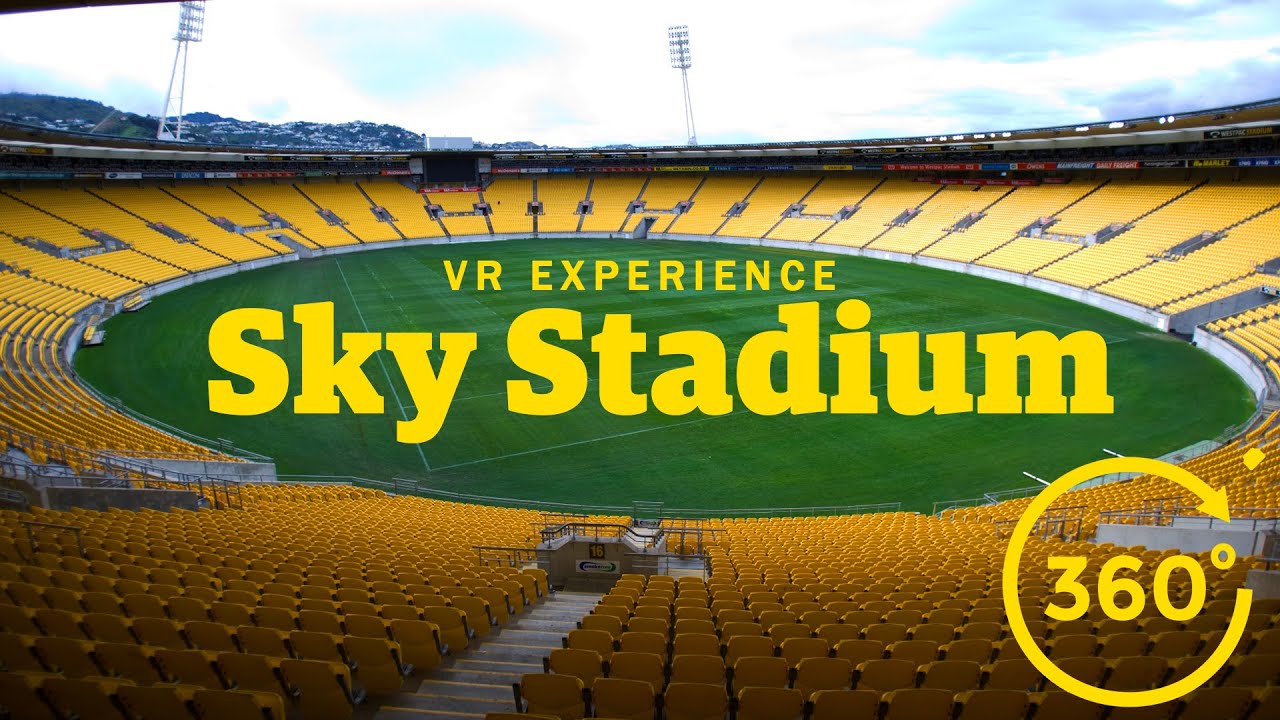 Wellington 360 VR Experience | On Field Before The Rugby At Sky Stadium ...