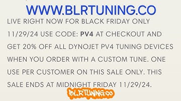 DYNOJET PV4 20% OFF BLACK FRIDAY DEAL by BLR TUNING