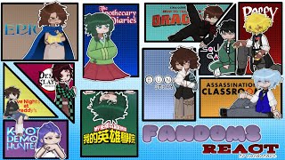 [ Fandoms React to:] [𝘐𝘕𝘛𝘌𝘙𝘔𝘐𝘚𝘚𝘖𝘕 1/11] [𝐵𝓎: 𝒜𝓋𝒶 ] Check desc, Thumbnail by: @ALostGlitch.