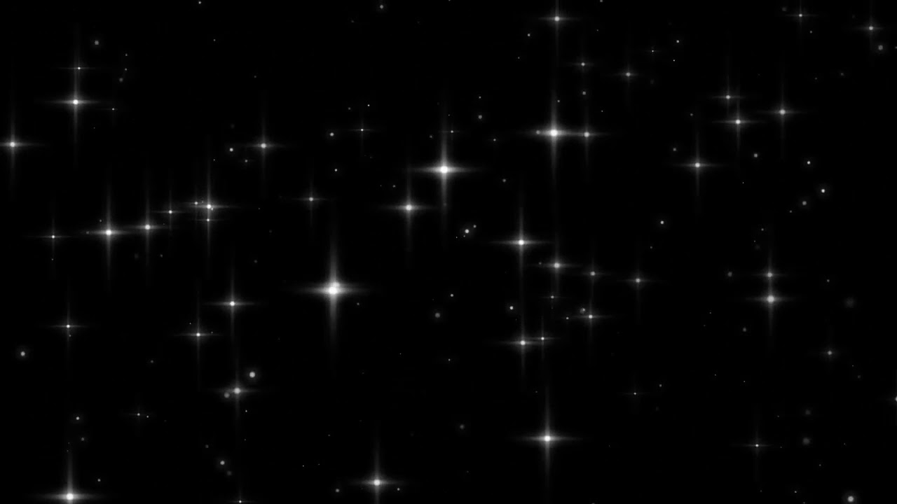 Background Star Effect Overlay - Star light falling - FREE video stars