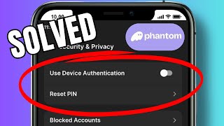 How to turn off swap notifications in Phantom