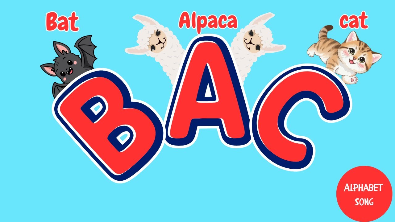 Animal Alphabet Song 🐒 ABC Phonics for Kids Learn Animals from A to Z ...