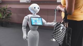 Pepper Robot Hire | Robot Center UK - Interactive Humanoid Robot Rental