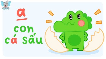 A Con Cá Sấu | Học Bảng Chữ Cái ABC qua bài hát | ABC Song | Bé Học Tiếng Việt | Voi TV