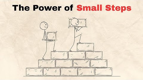 The Power of Small Steps | Motivational Stick Figure Animation