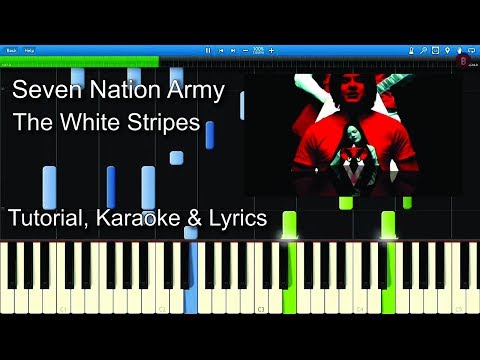 seven-nation-army---the-white-stripes-|-piano-tutorial-|-guitar-chords-|-lyrics-|-karaoke