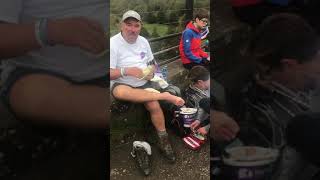 3 Dads Walking Day 8 - Andys Foot