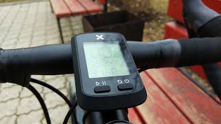 Велокомпьютер с GPS XOSS G. Обзор и тестирование.