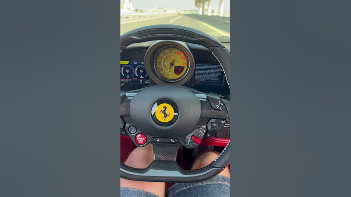 Ferrari F8 Tributo launch control day 0-100